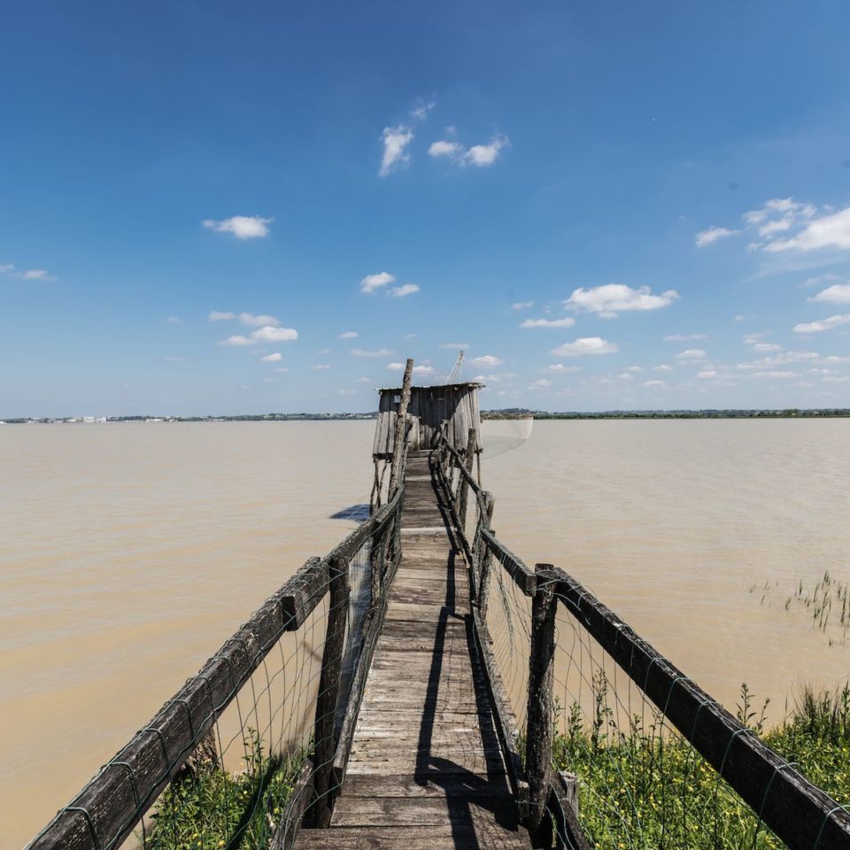 Les carrelets des bords de Garonne