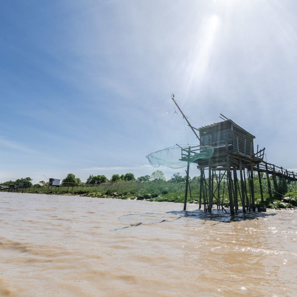 Les carrelets des bords de Garonne