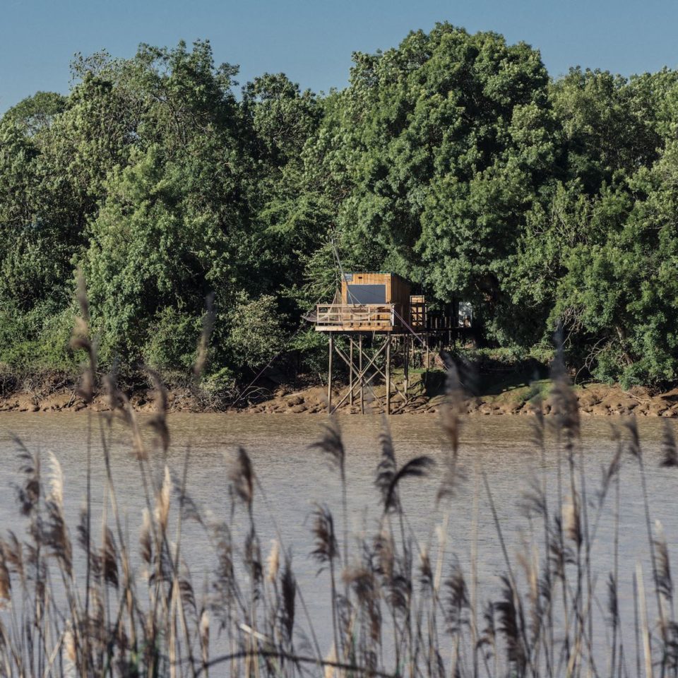 Les carrelets des rives